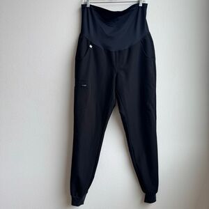 Figs MATERNITY High Waisted Zamora Jogger Scrub Pants Size Medium